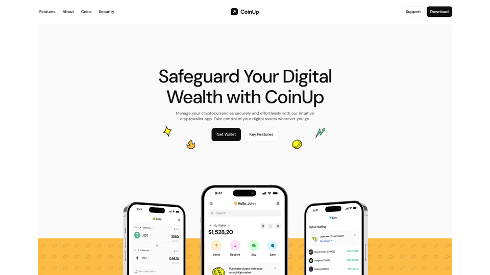CoinUp — view 1