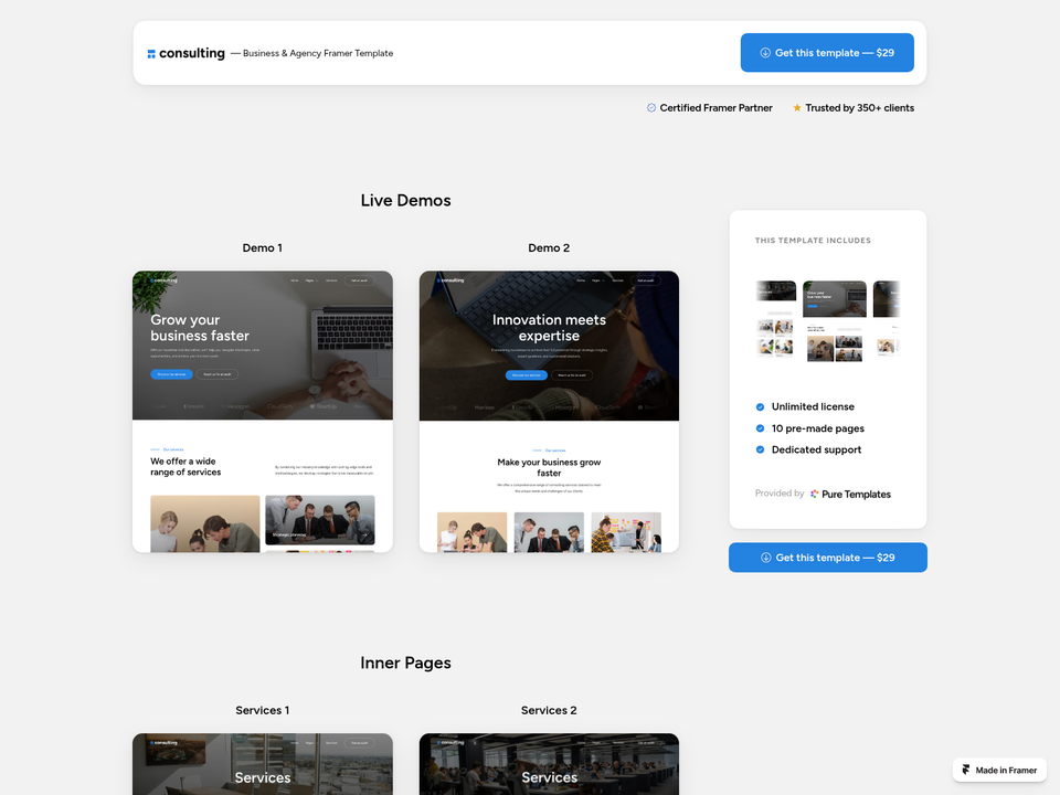 Consulting — view 2