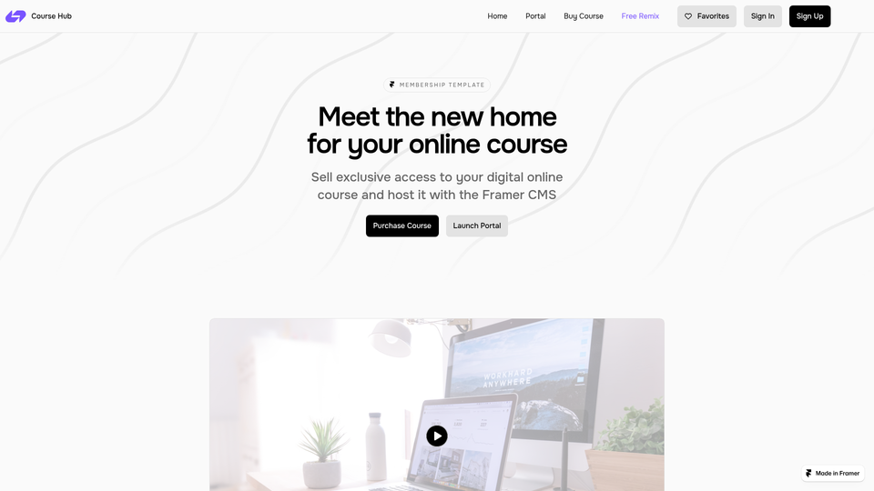 CourseHub — view 1