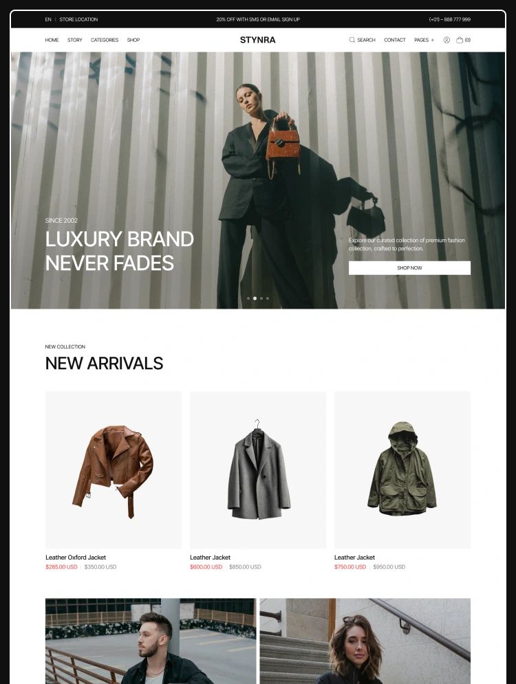 Stynra — web Flow™