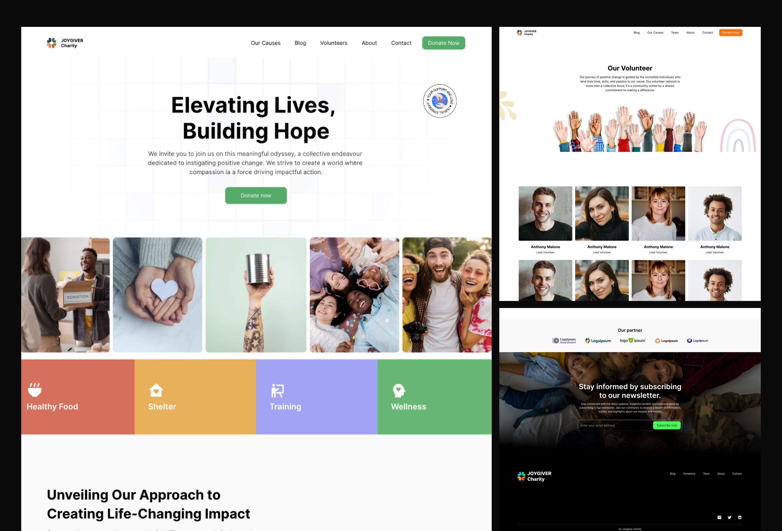 Joygiver — web Flow™