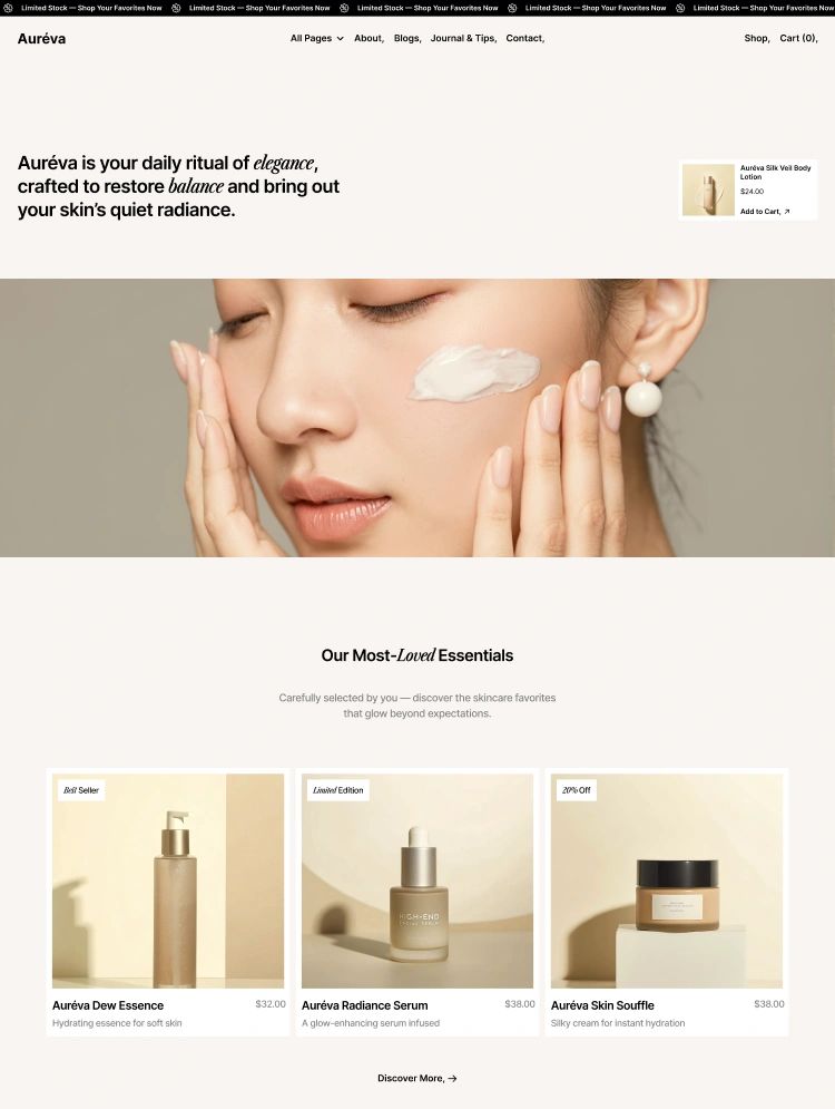 Aureva — web Flow™