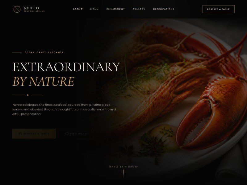 Seafood — web Flow™