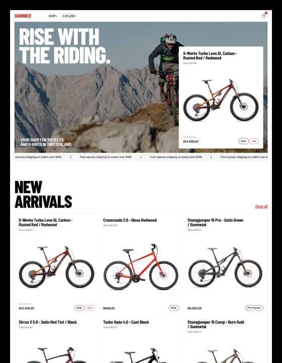 Sonnex — web Flow™