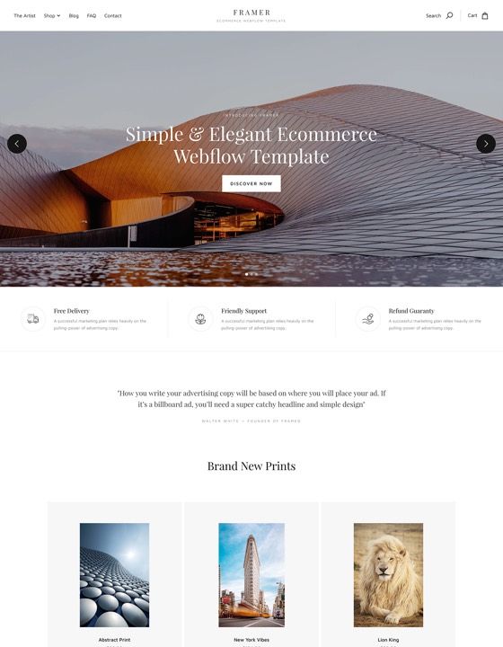 Framer — web Flow™