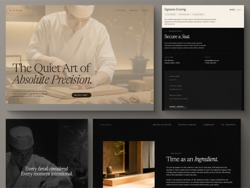 Kinzan — web Flow™