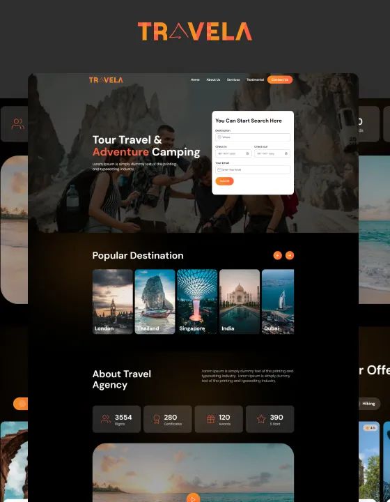 Travela — web Flow™