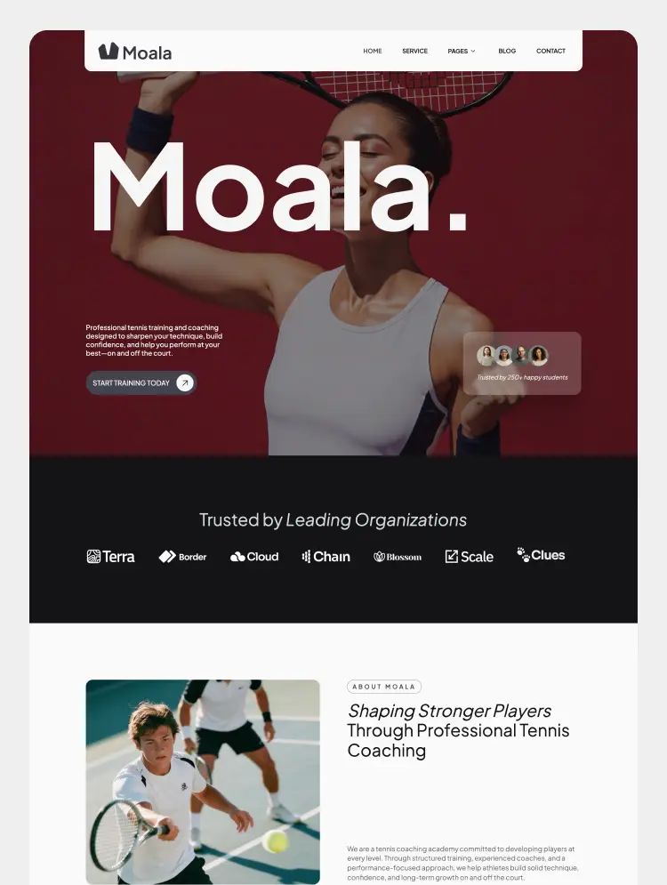 Moala — web Flow™