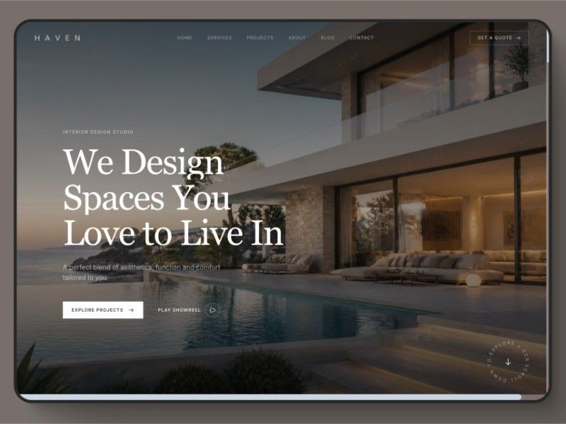 Haven INT — web Flow™
