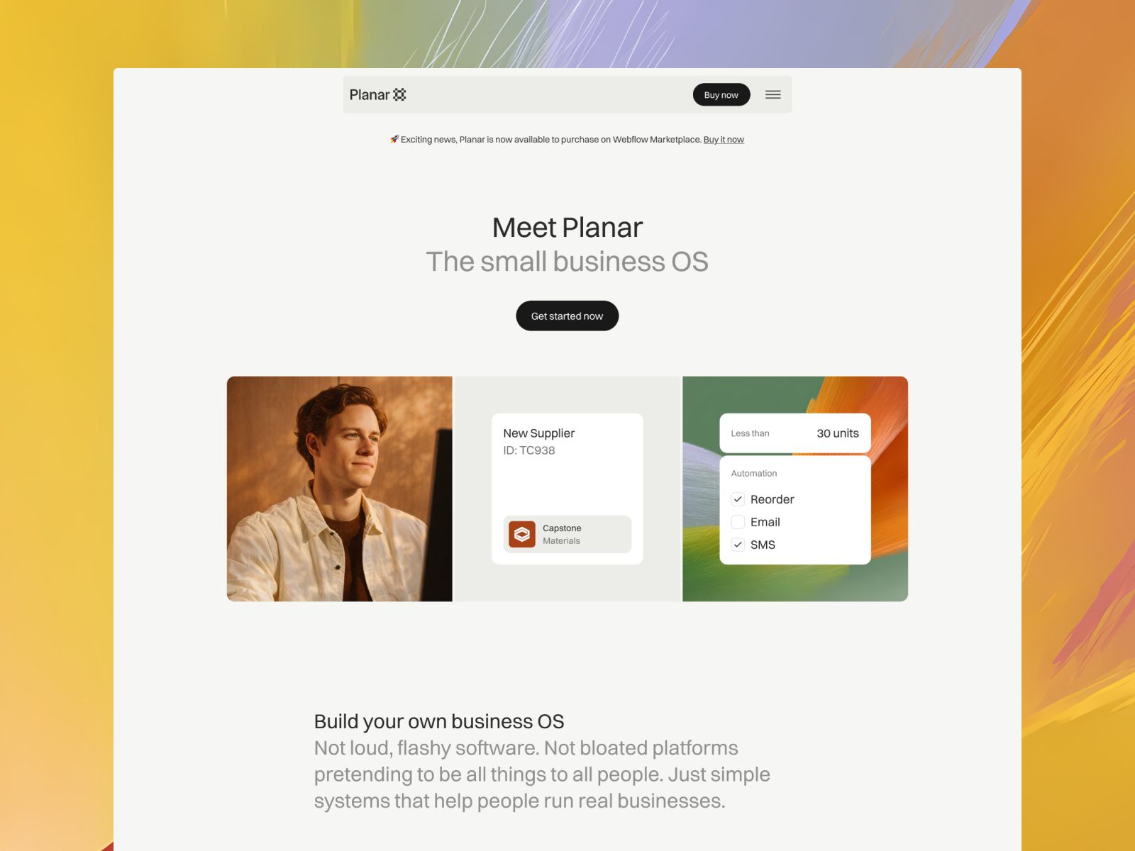 Planar FR — web Flow™