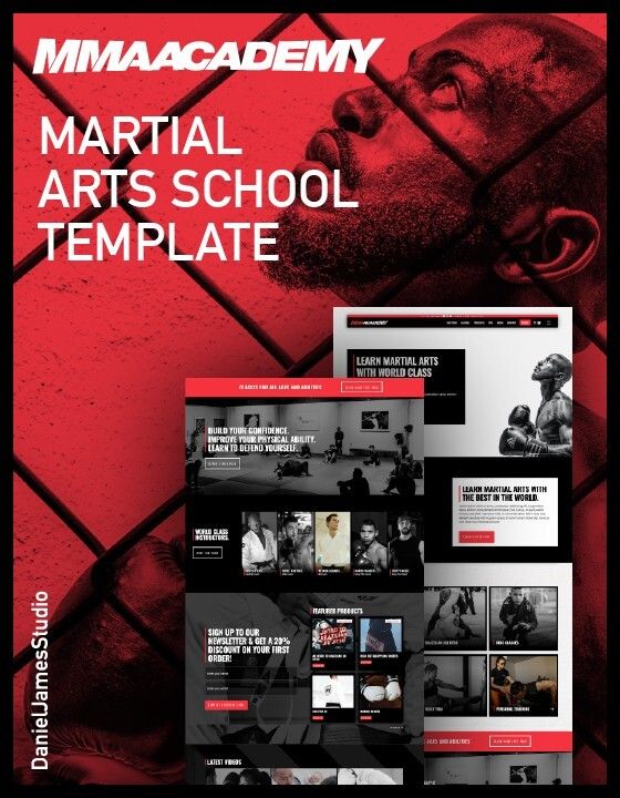MMA Academy — web Flow™