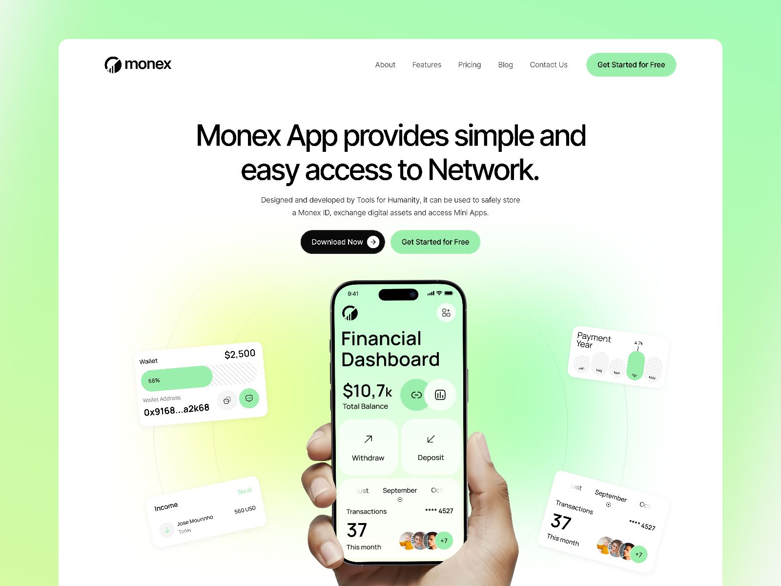 Monex — web Flow™