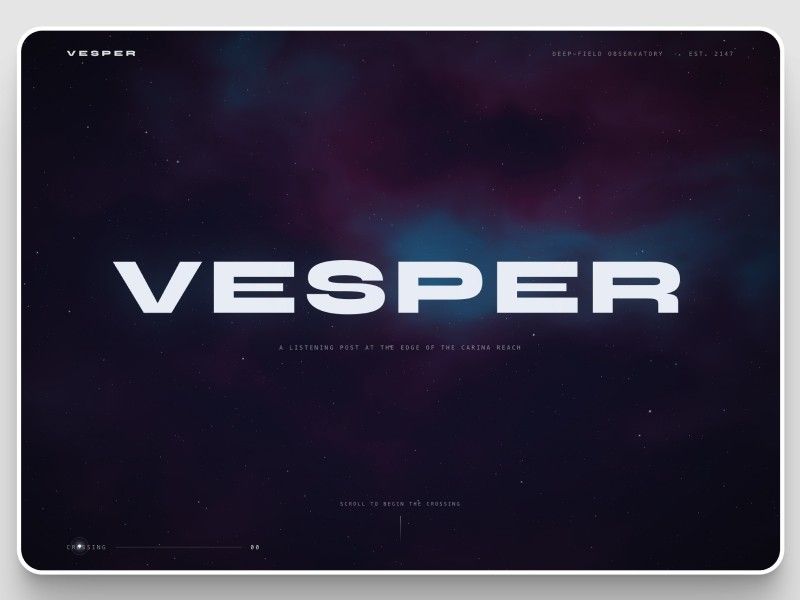 Vesper — web Flow™