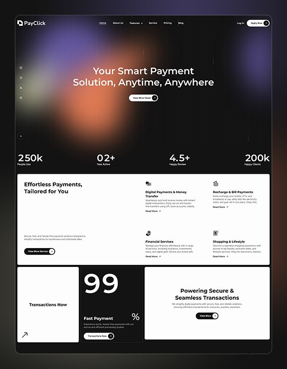 Pay Click — web Flow™