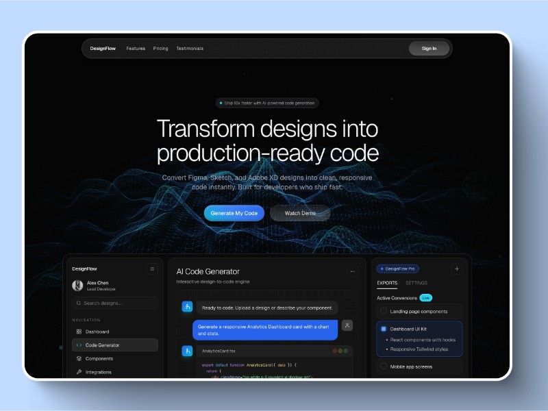 DesignCode — web Flow™