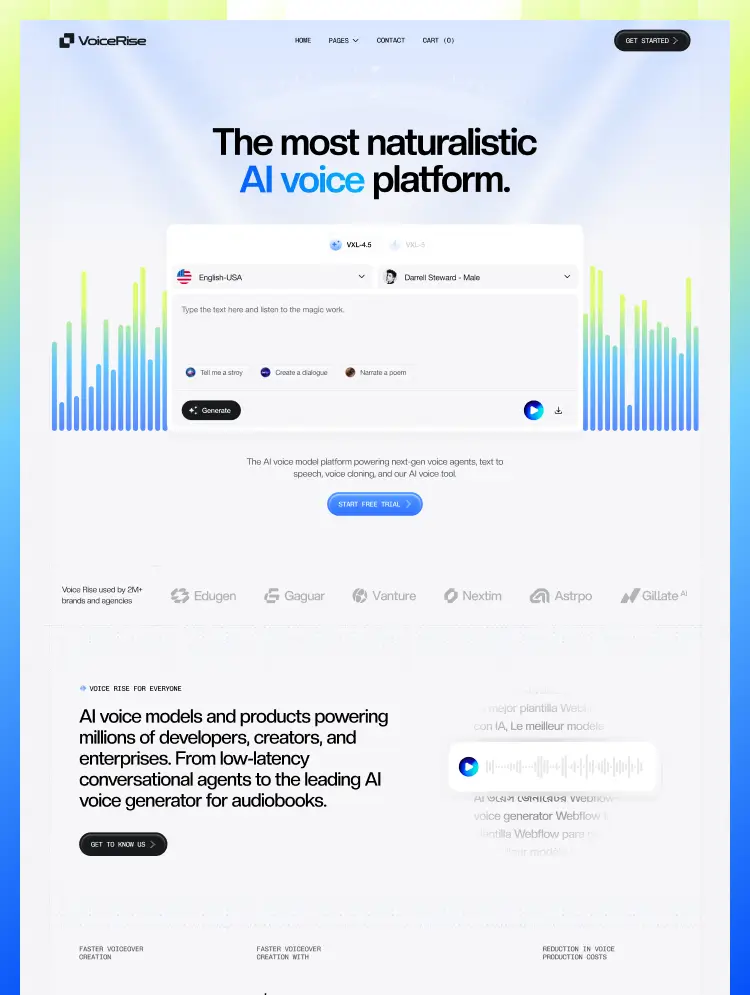 VoiceRise — web Flow™