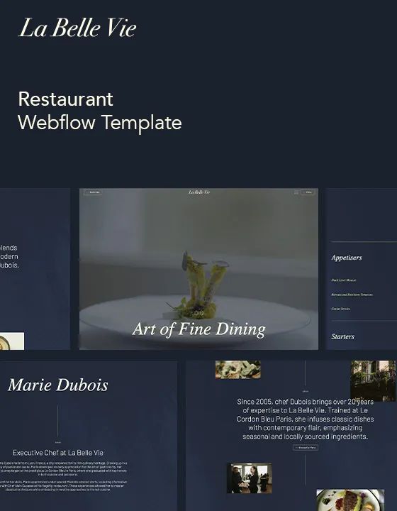 La Belle Vie — web Flow™