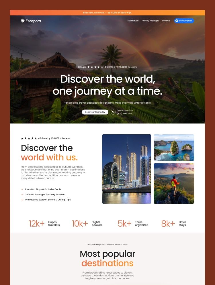 Escapora — web Flow™