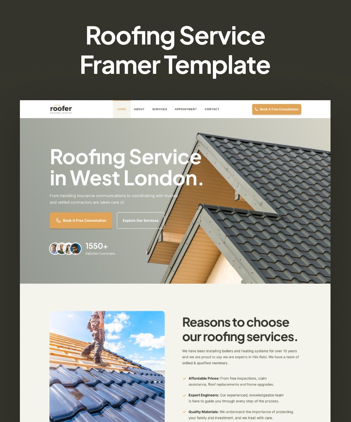 Roofer A — web Flow™