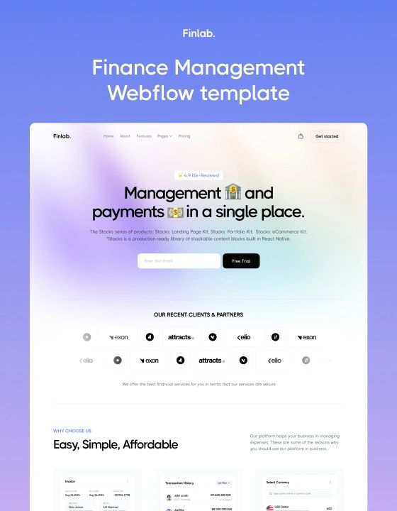 Finlab — web Flow™