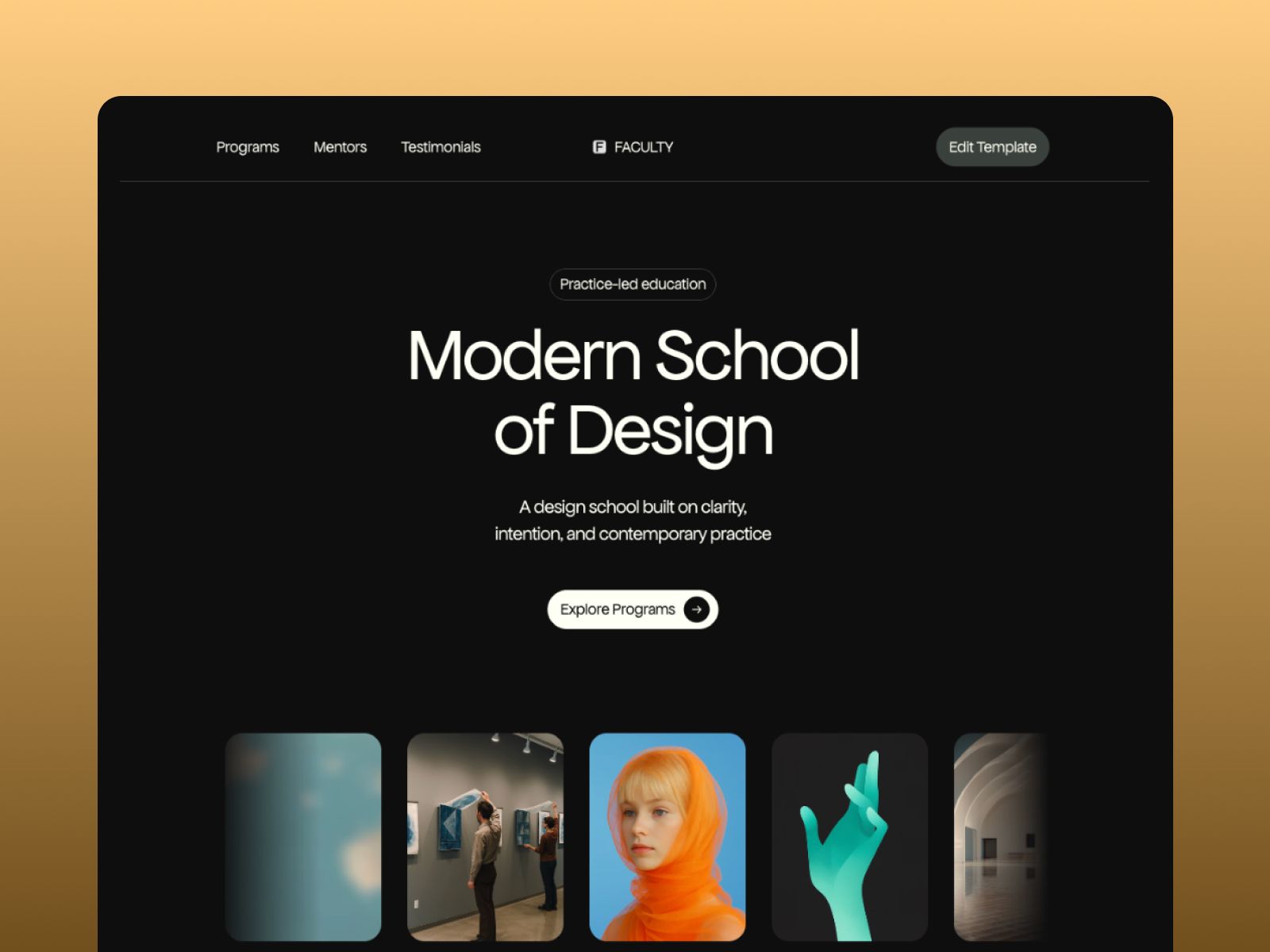 Faculty — web Flow™