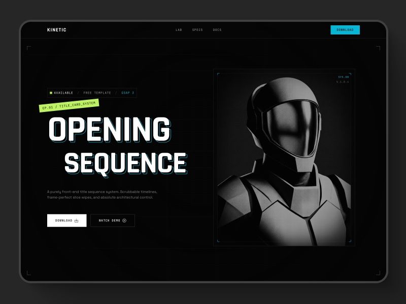 Kinetic — web Flow™