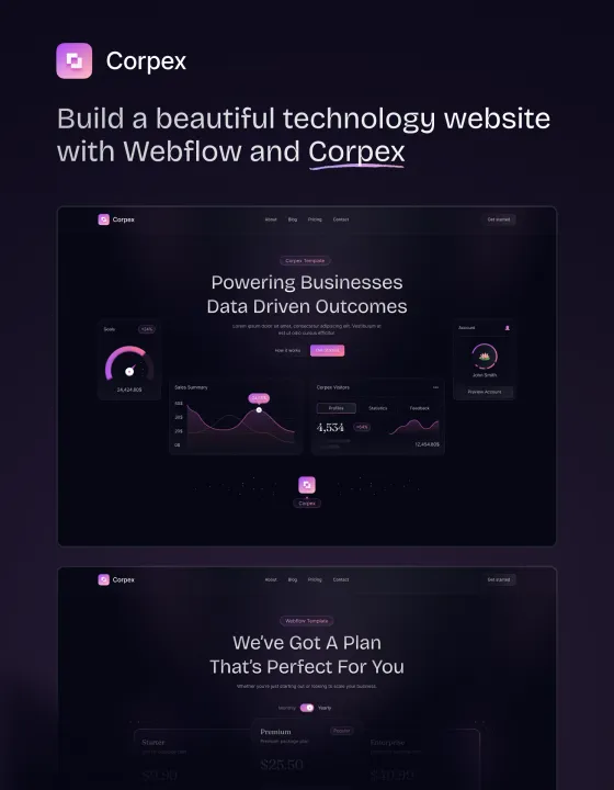Corpex — web Flow™