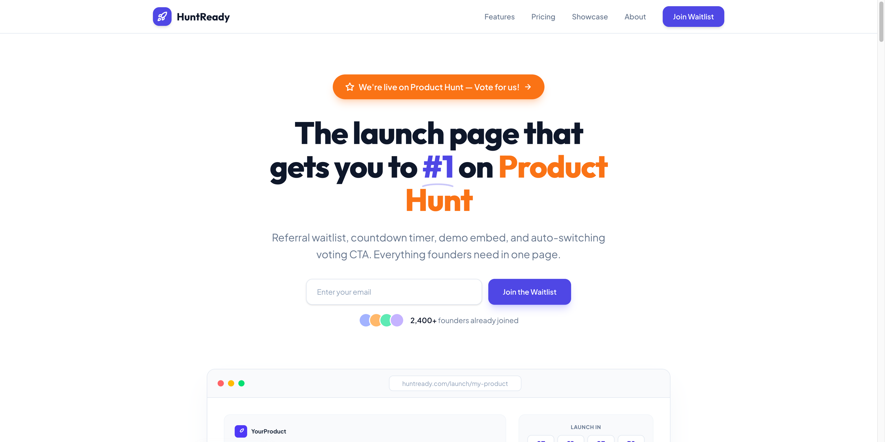 HuntReady — web Flow™
