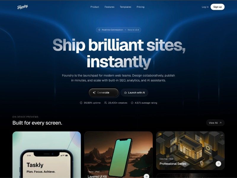 Foundry — web Flow™