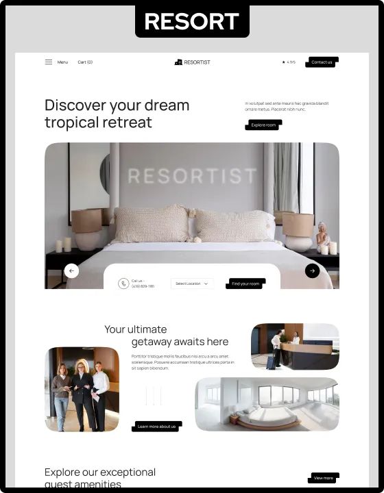 RESORTIST — web Flow™