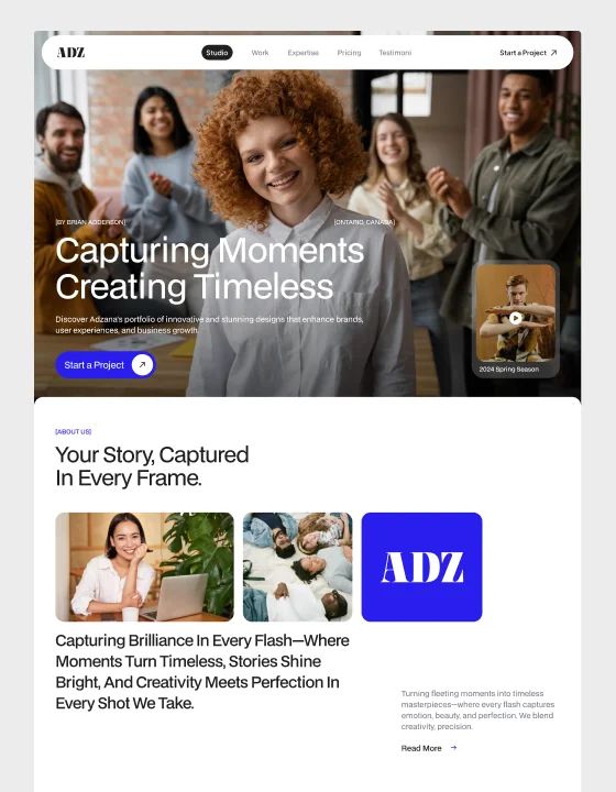 Adzan — web Flow™