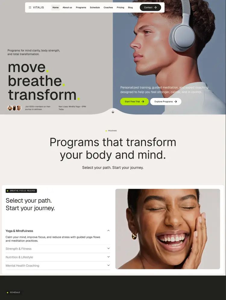 Vitalis Studio — web Flow™