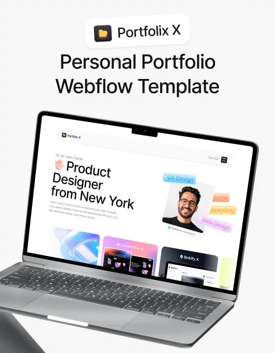 Portfolix X — web Flow™