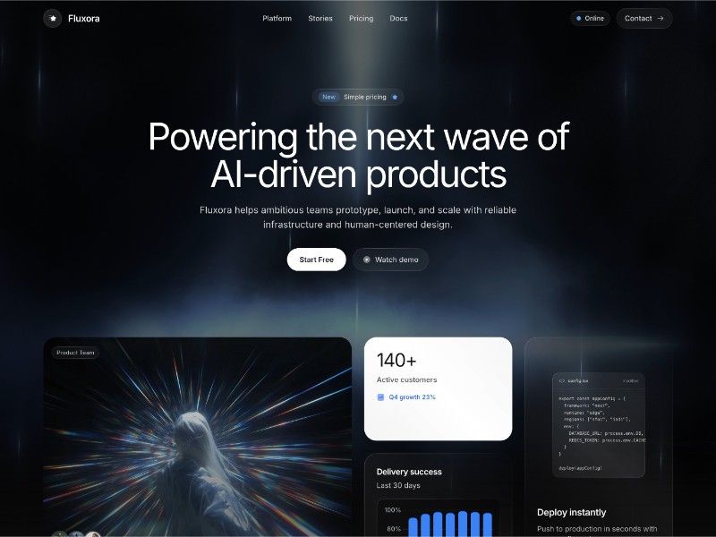 Fluxora — web Flow™