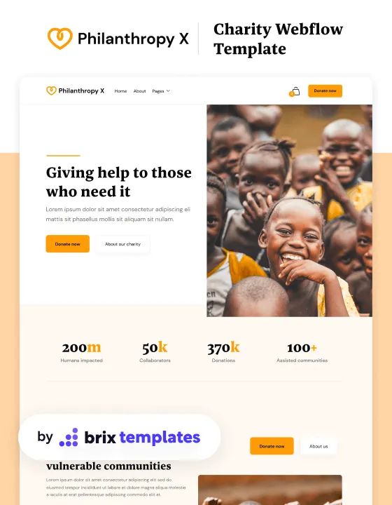 Philanthropy X — web Flow™