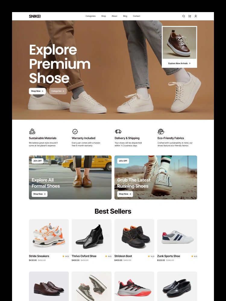 Snikei — web Flow™