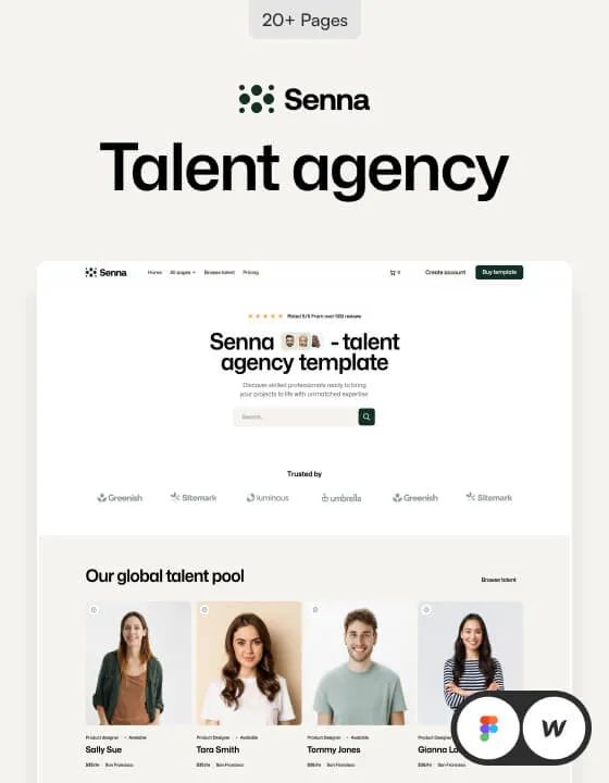 Senna — web Flow™