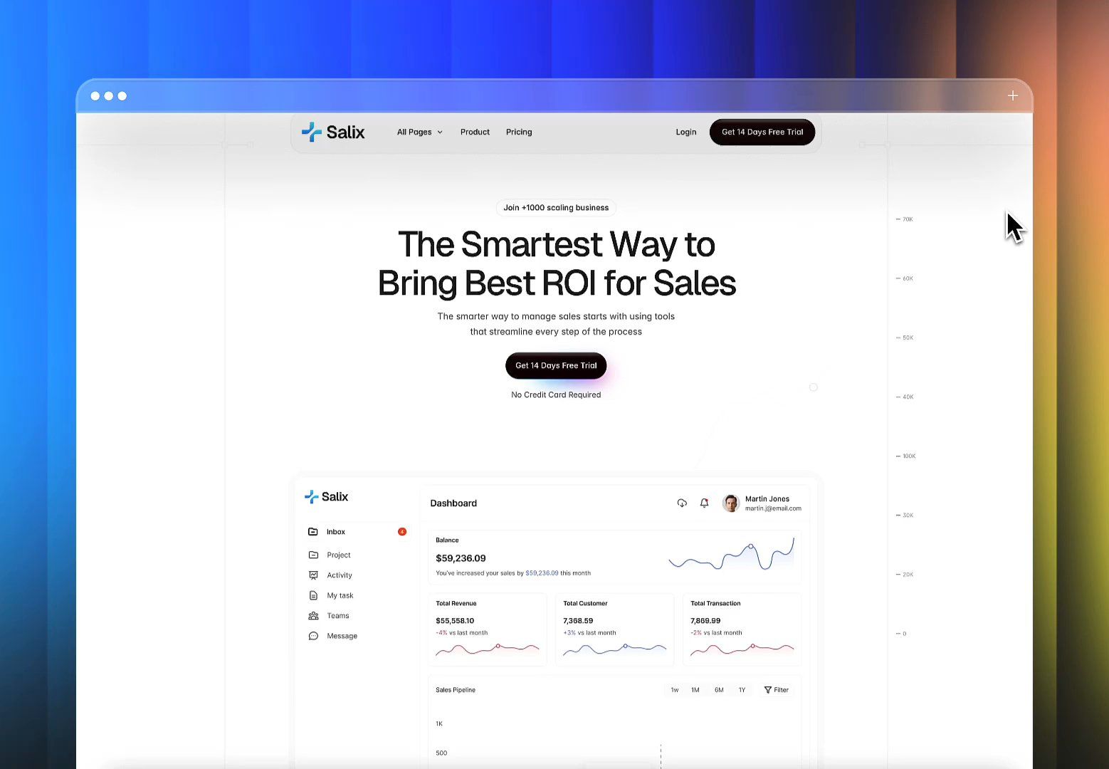 Saalix — web Flow™