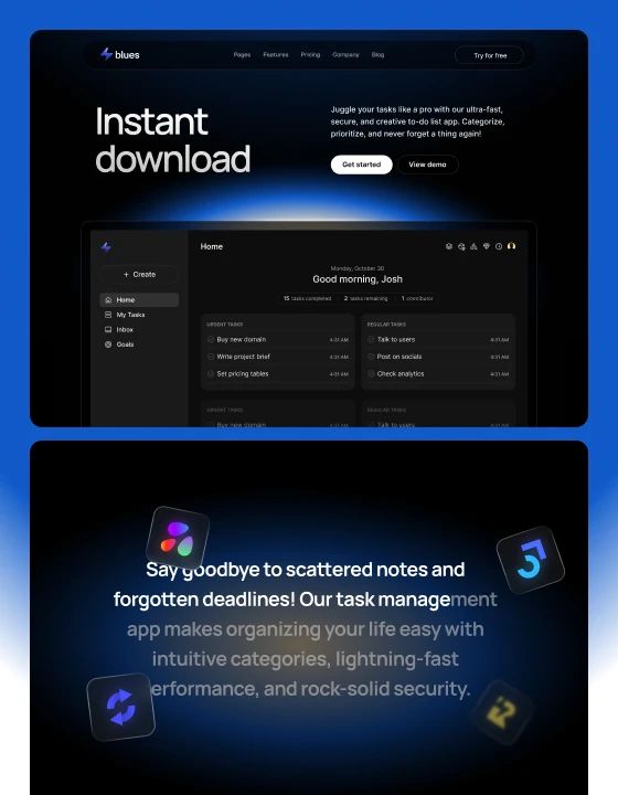 Blues — web Flow™