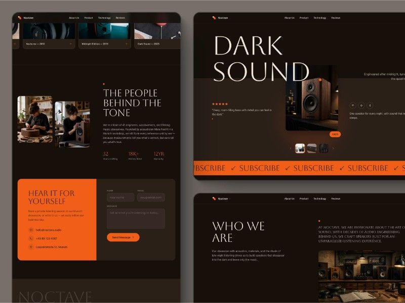 Noctave — web Flow™
