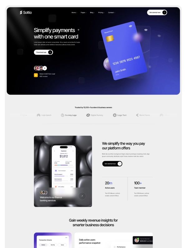 Soltio — web Flow™