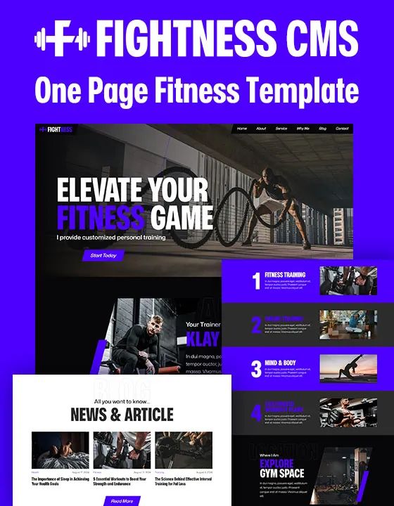 FIGHTNESS CMS — web Flow™