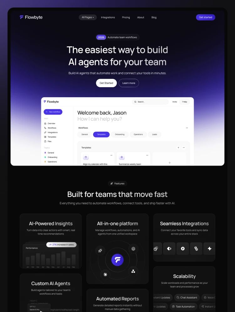 Flowbyte — web Flow™