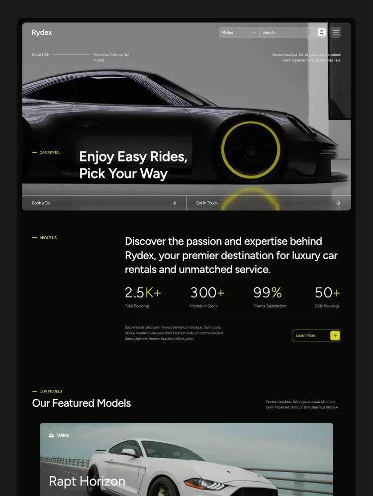 Rydex — web Flow™