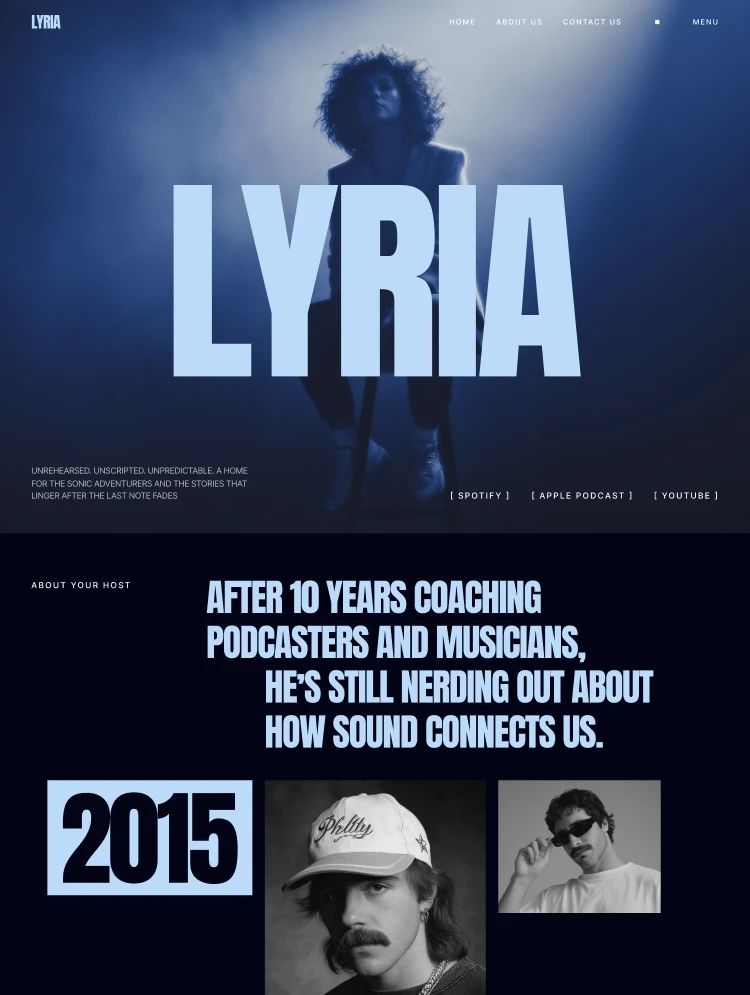Lyrias — web Flow™