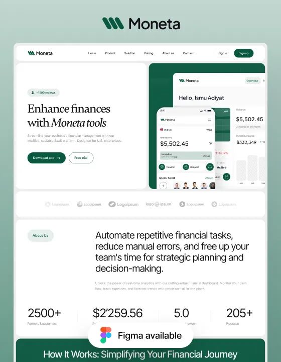 Moneta — web Flow™