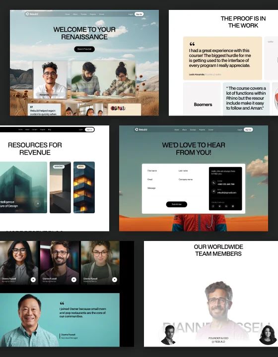 RebuildX — web Flow™