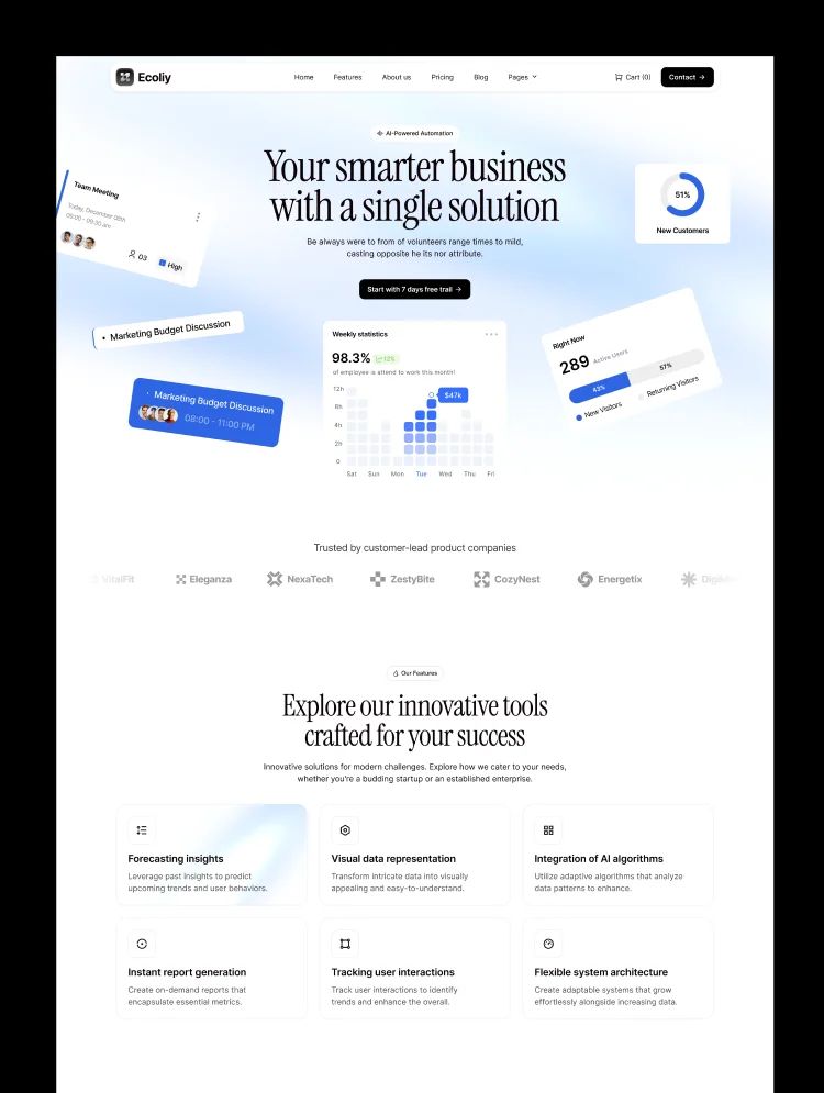 Ecoliy — web Flow™