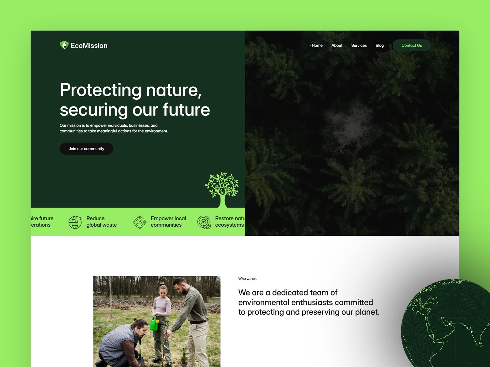 EcoMission — web Flow™