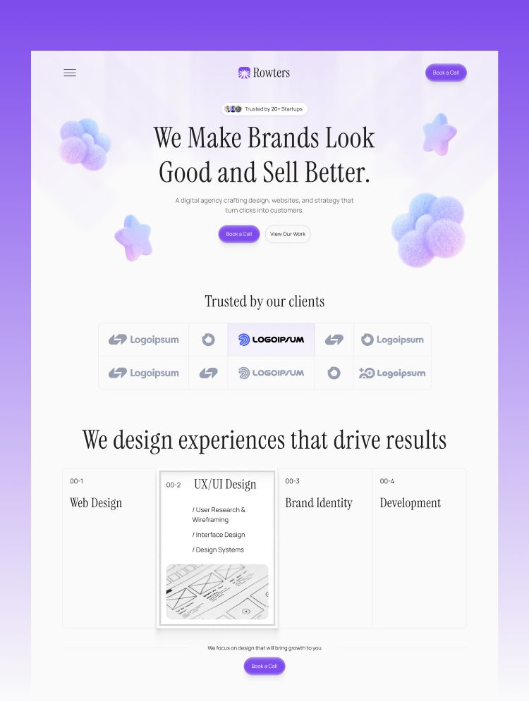 Rowters — web Flow™